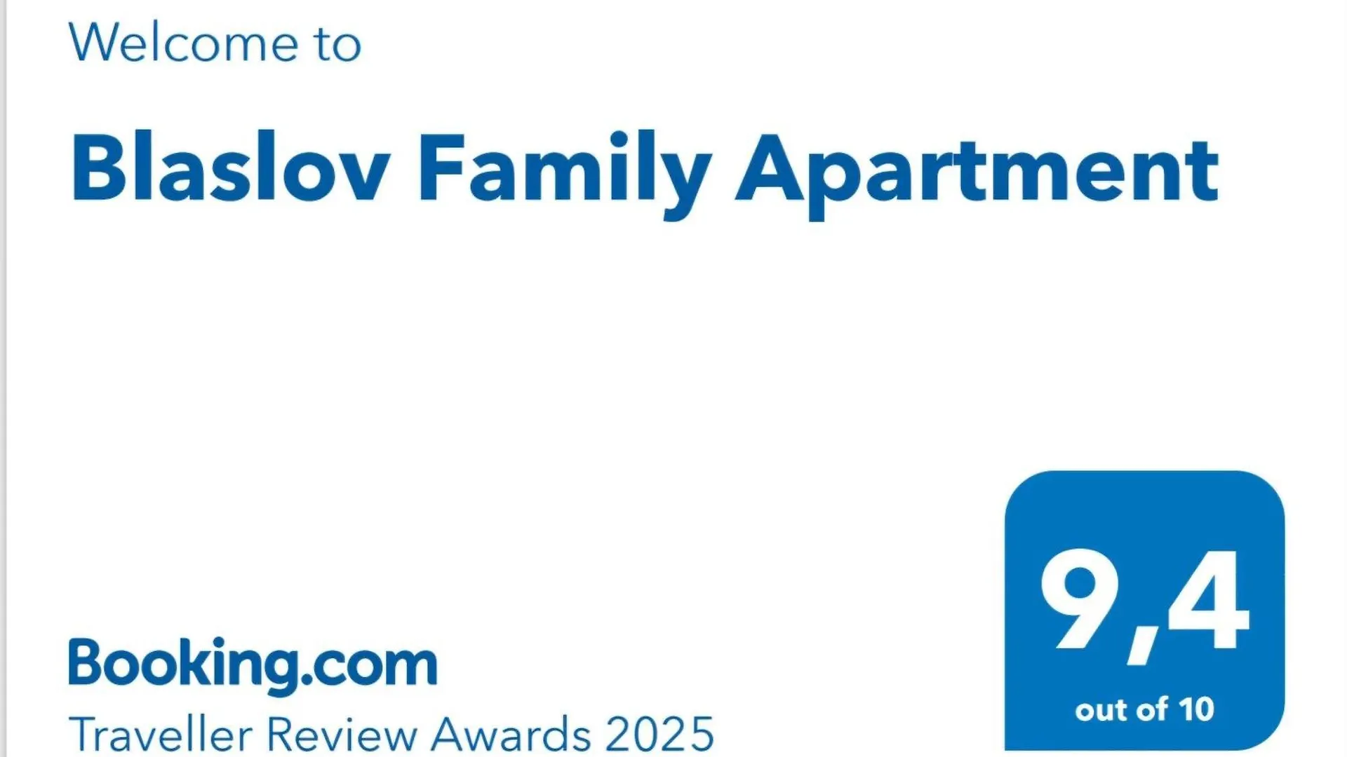 Blaslov Family Apartment Zadar